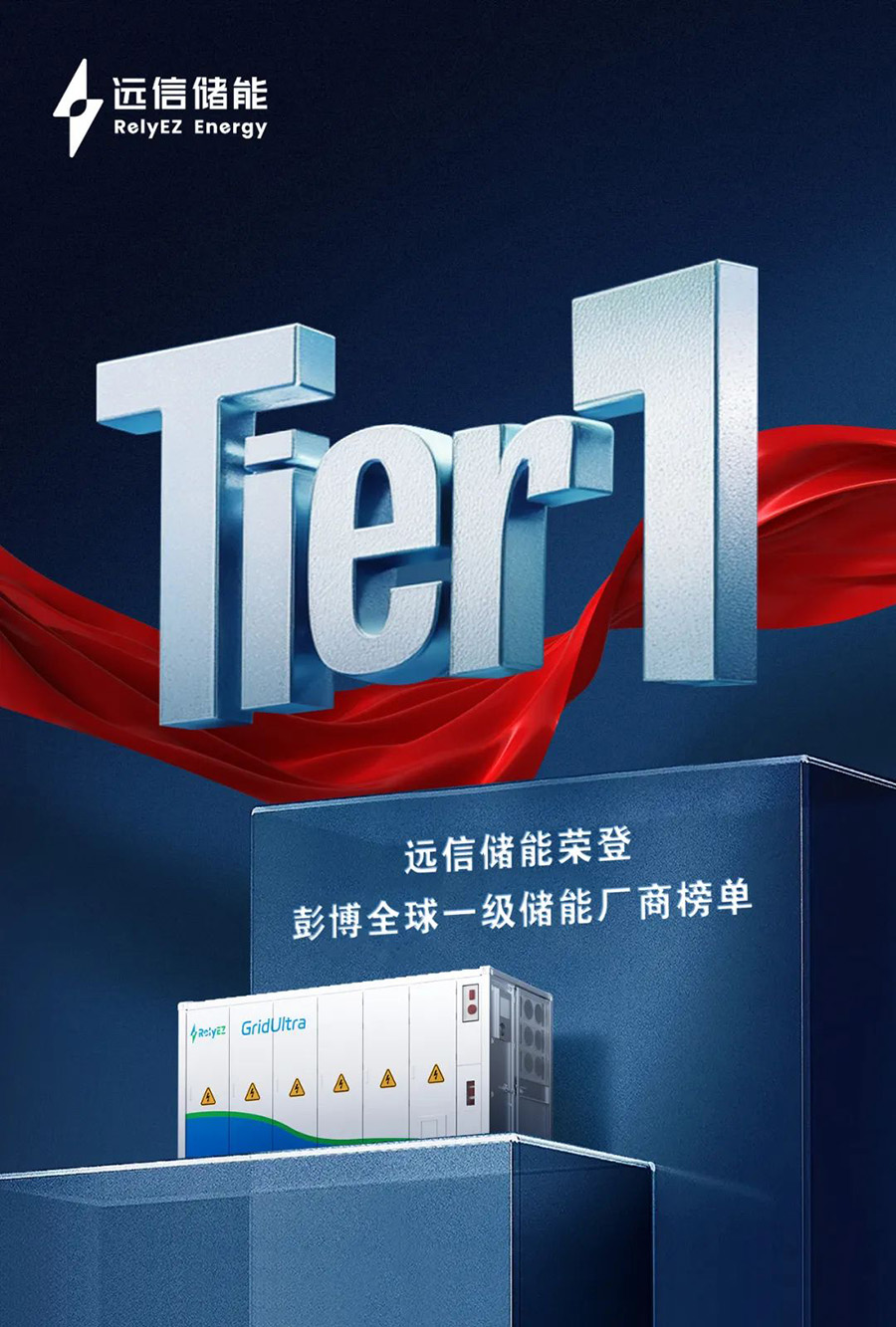尊龙凯时人生就是搏储能荣登BNEF全球一级储能厂商榜单，软硬件协同AI创新，储能再进化！