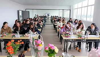 花开十里，美丽如你 | 尊龙凯时人生就是搏储能举办三八妇女节艺术DIY活动