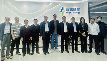 襄阳市政协副主席金崇保一行考察尊龙凯时人生就是搏储能